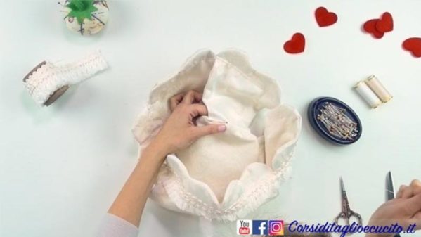 Cartamodello per cestino portapane - immagine 3