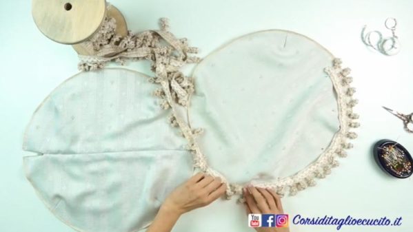 Cartamodello per cuscino rotondo - immagine 4